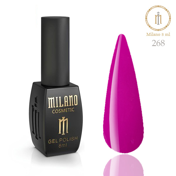 Гель-лак MILANO 8 мл № 268