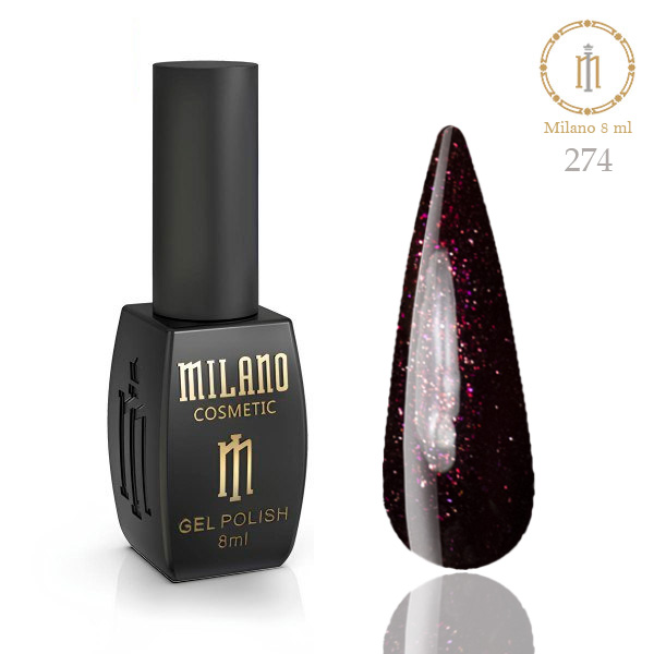 Гель-лак MILANO 8 мл № 274