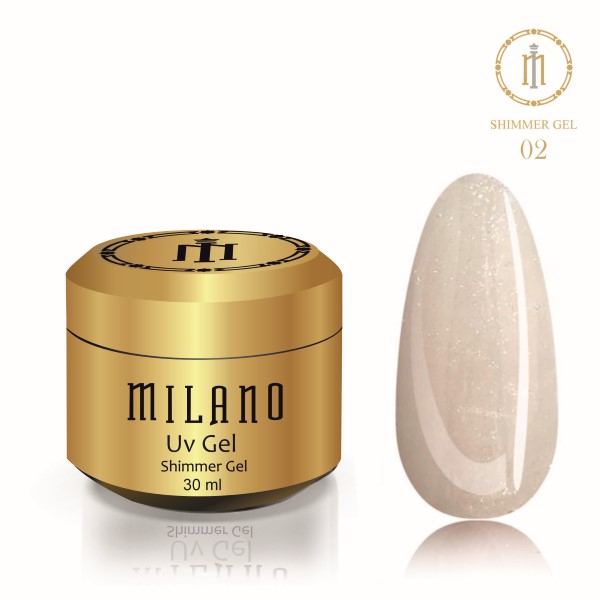 Uv Builder Gel Milano SHIMMER № 02