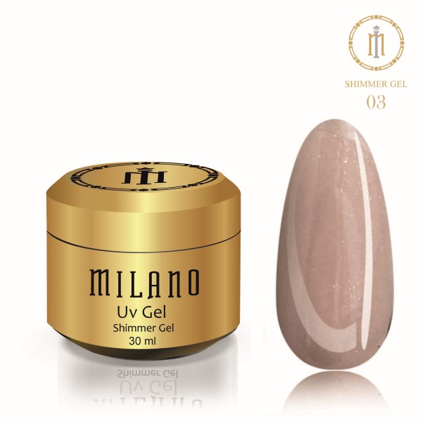 Uv Builder Gel Milano SHIMMER № 03