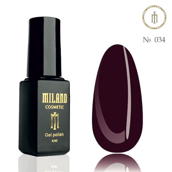 Гель-лак MILANO 4 мл № 034
