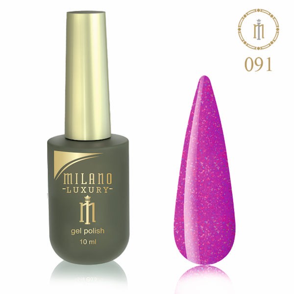 Гель-лак MILANO LUXURY 10 мл № 091