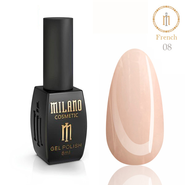 Гель-лак Milano FRENCH № 08