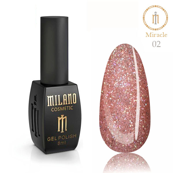 Гель-лак Milano MIRACLE № 02