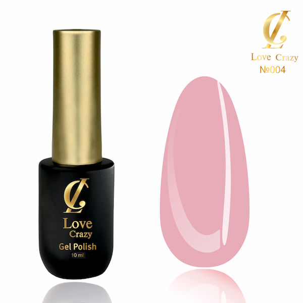 Гель-лак LOVE CRAZY 10 мл № 004