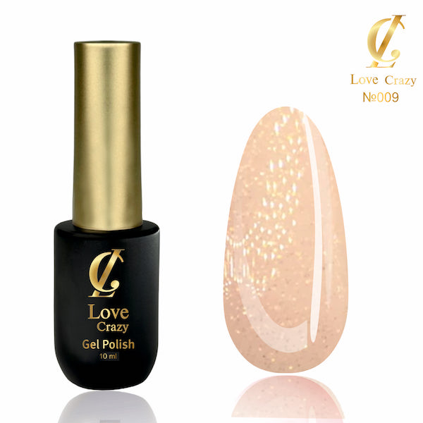 Гель-лак LOVE CRAZY 10 мл № 009
