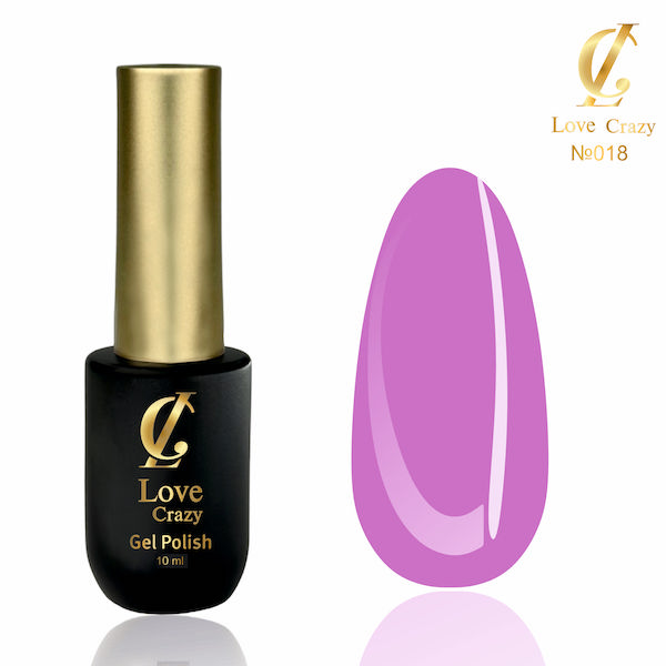 Гель-лак LOVE CRAZY 10 мл № 018