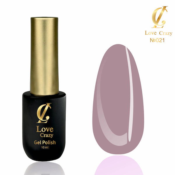 Гель-лак LOVE CRAZY 10 мл № 021