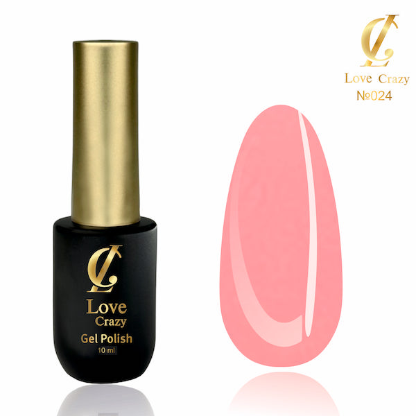 Гель-лак LOVE CRAZY 10 мл № 024