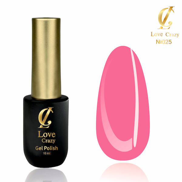 Гель-лак LOVE CRAZY 10 мл № 025