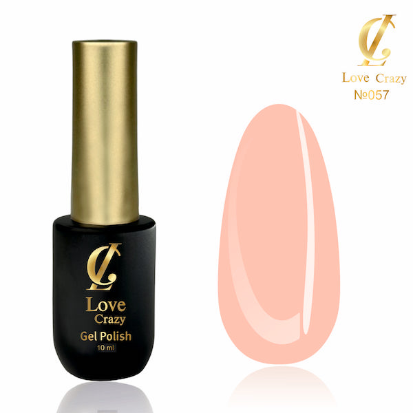 Гель-лак LOVE CRAZY 10 мл № 057