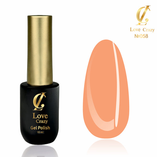 Гель-лак LOVE CRAZY 10 мл № 058