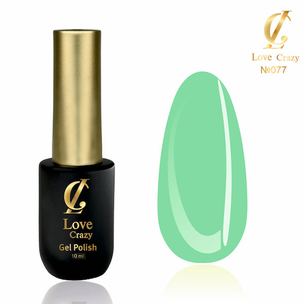 Гель-лак LOVE CRAZY 10 мл № 077