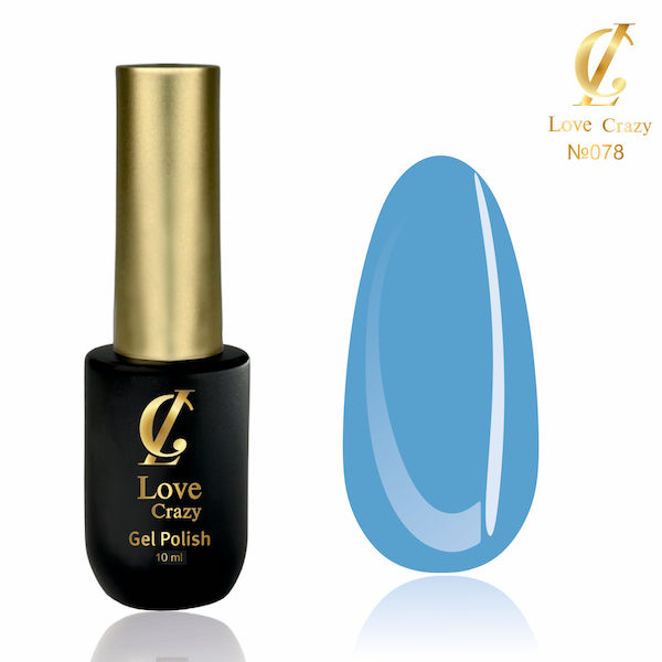 Гель-лак LOVE CRAZY 10 мл № 078