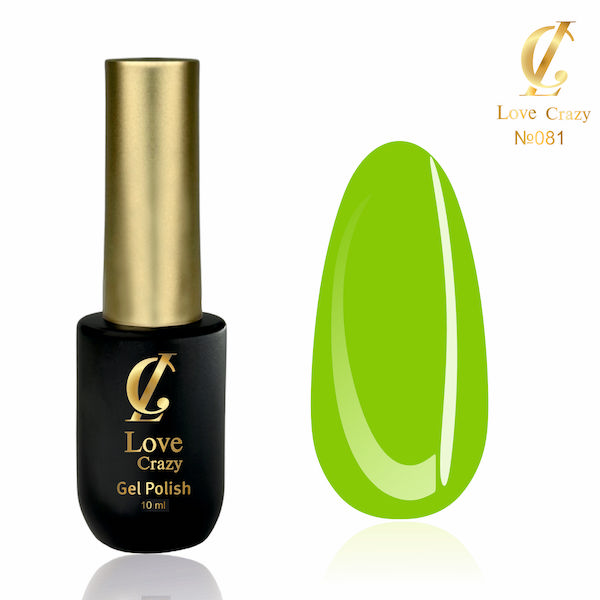 Гель-лак LOVE CRAZY 10 мл № 081