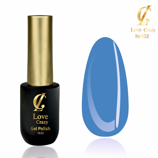 Гель-лак LOVE CRAZY 10 мл № 102
