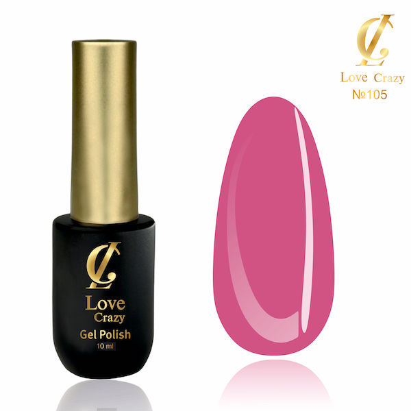 Гель-лак LOVE CRAZY 10 мл № 105