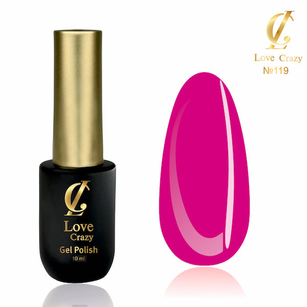 Гель-лак LOVE CRAZY 10 мл № 119