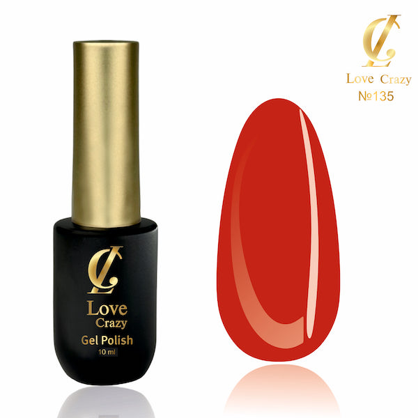 Гель-лак LOVE CRAZY 10 мл № 135