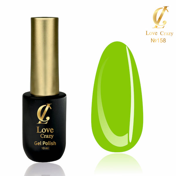 Гель-лак LOVE CRAZY 10 мл № 158