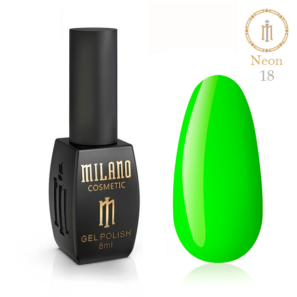 Гель-лак Milano NEON № 18