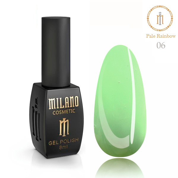 Гель-лак Milano  PALE RAINBOW № 06
