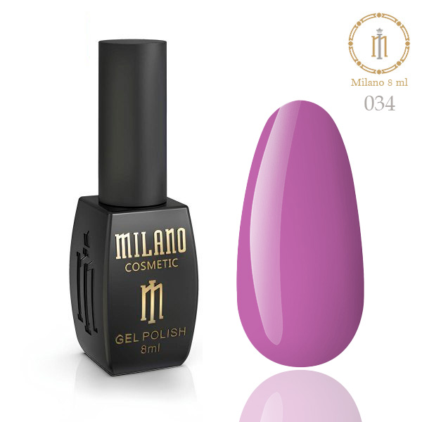 Гель-лак MILANO 8 мл № 034