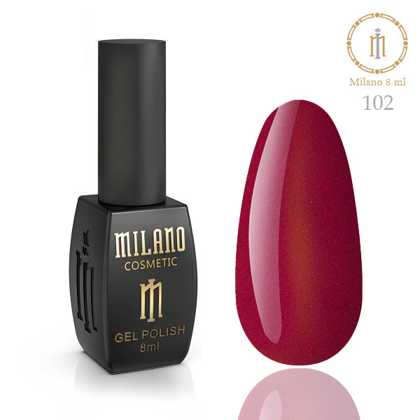 Гель-лак MILANO 8 мл № 102