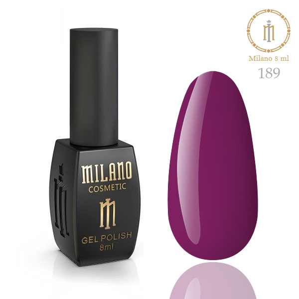 Гель-лак MILANO 8 мл № 189