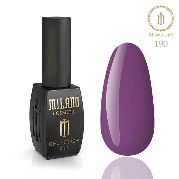 Гель-лак MILANO 8 мл № 190