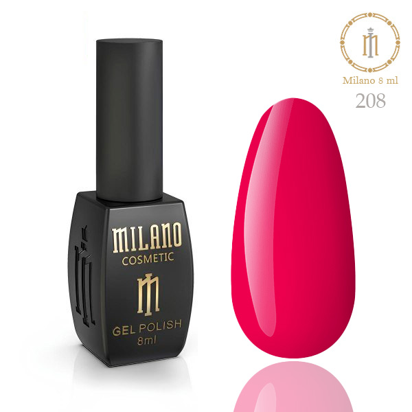 Гель-лак MILANO 8 мл № 208