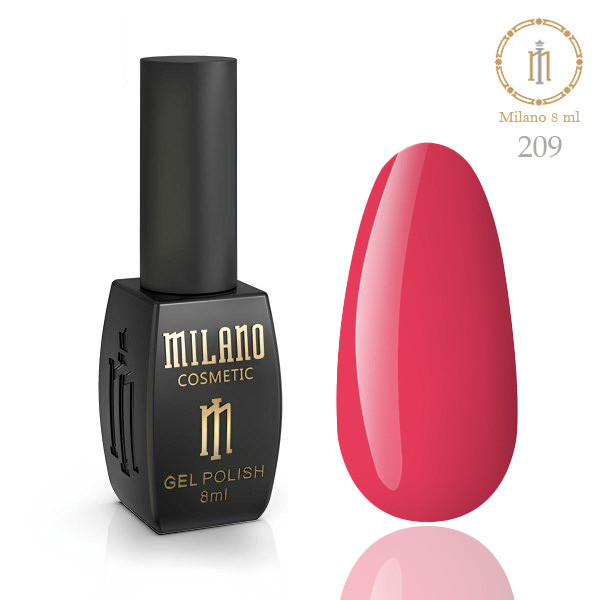 Гель-лак MILANO 8 мл № 209