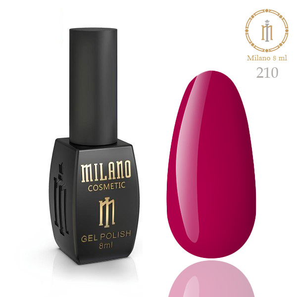 Гель-лак MILANO 8 мл № 210