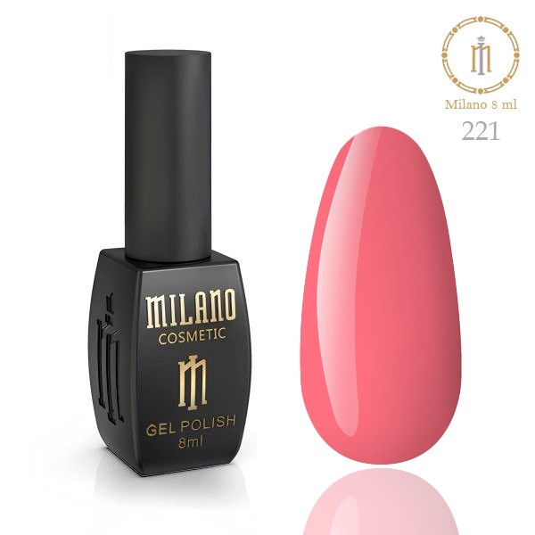 Гель-лак MILANO 8 мл № 221