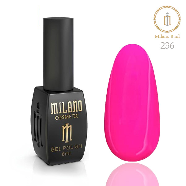 Гель-лак MILANO 8 мл № 236