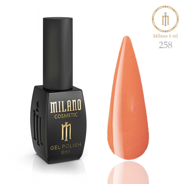 Гель-лак MILANO 8 мл № 258