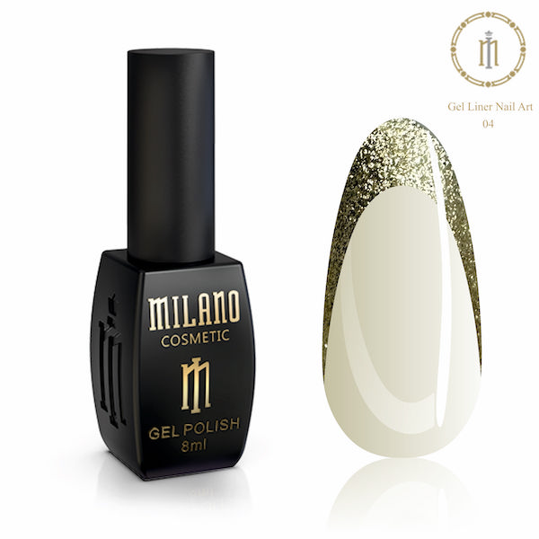 Гель-лак Milano  GEL LINER NAIL ART № 04