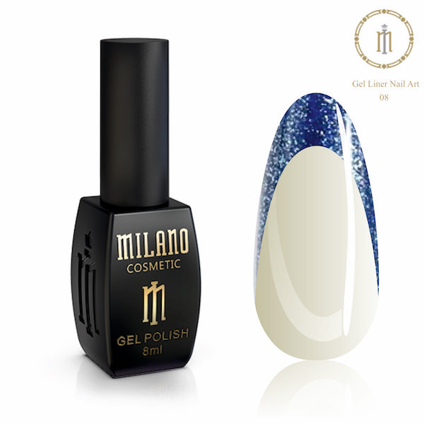 Гель-лак Milano  GEL LINER NAIL ART № 07