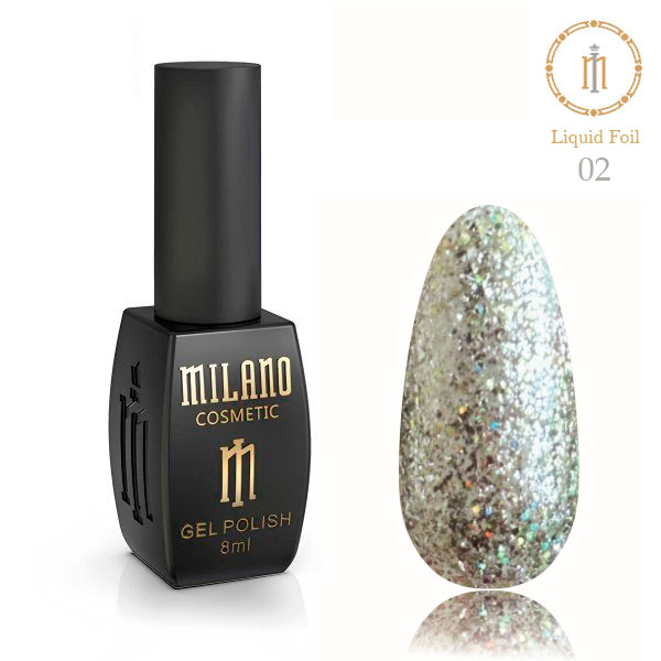 Гель-лак Milano LIQUID FOIL № 02