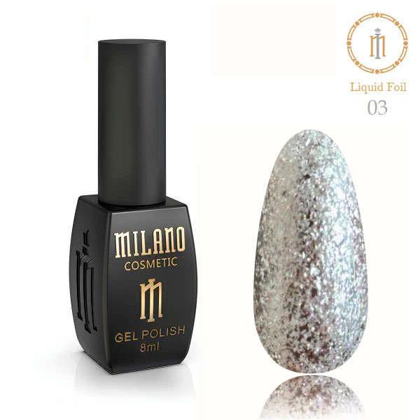 Гель-лак Milano LIQUID FOIL № 03