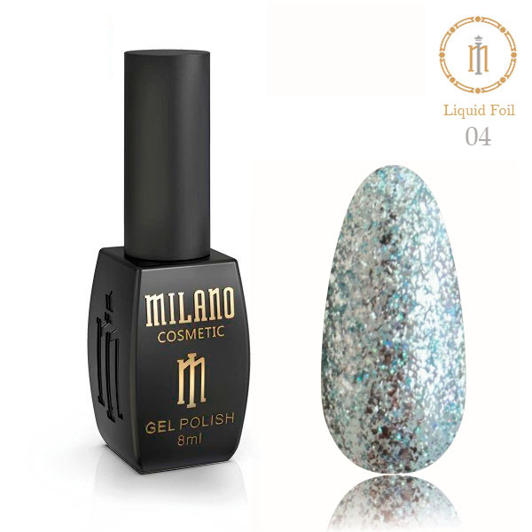 Гель-лак Milano LIQUID FOIL № 04
