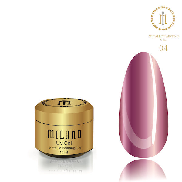 UV Gel Metallic Painting № 4