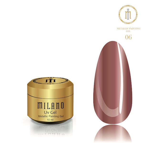 UV Gel Metallic Painting № 6