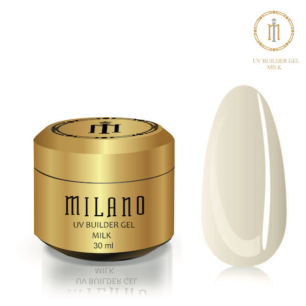 Uv Builder Gel Milano 30 мл. MILK