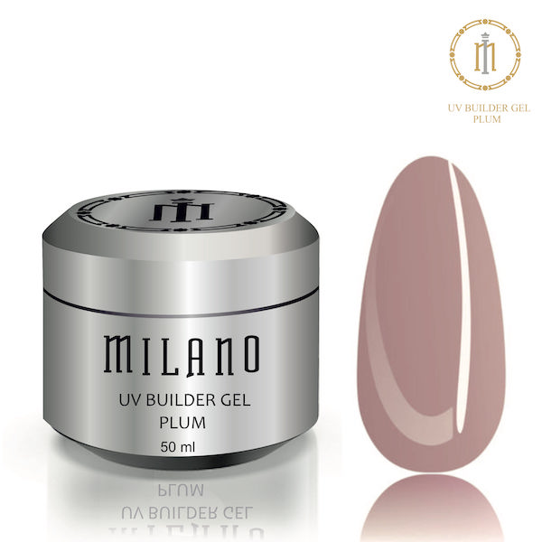 Uv Builder Gel Milano 50 мл. PLUM