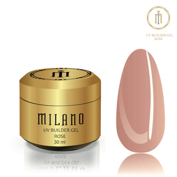 Uv Builder Gel Milano 30 мл. ROSE