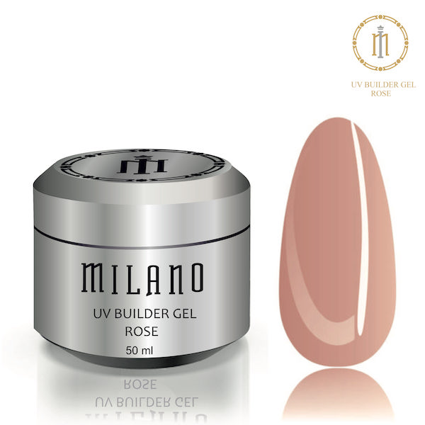 Uv Builder Gel Milano 50 мл. ROSE