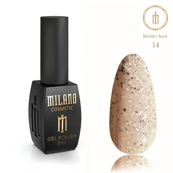 Гель-лак Milano  MARBLEN SAND №14