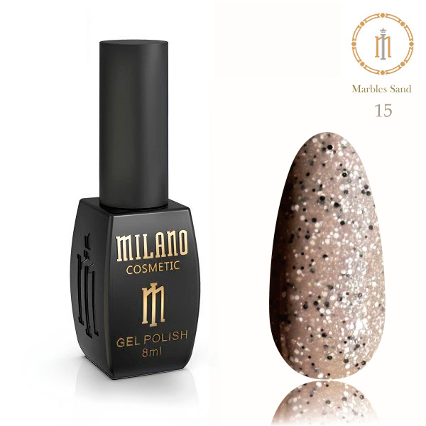 Гель-лак Milano  MARBLEN SAND №15