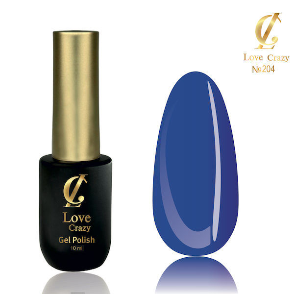 Гель-лак LOVE CRAZY 10 мл № 204